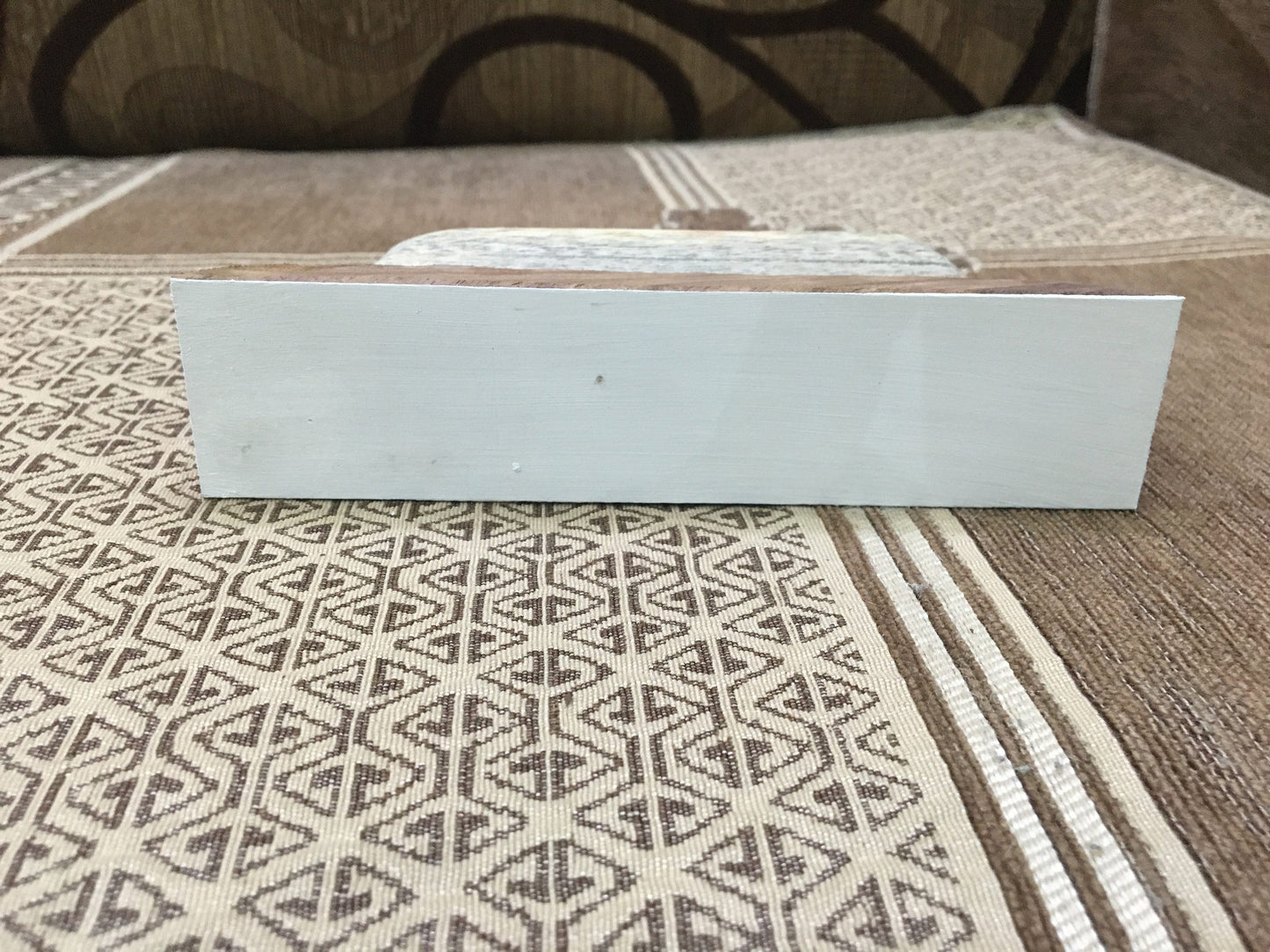 Solid Stripe border, hand carved Indian wood printing block; textile stamp; pottery stamp,