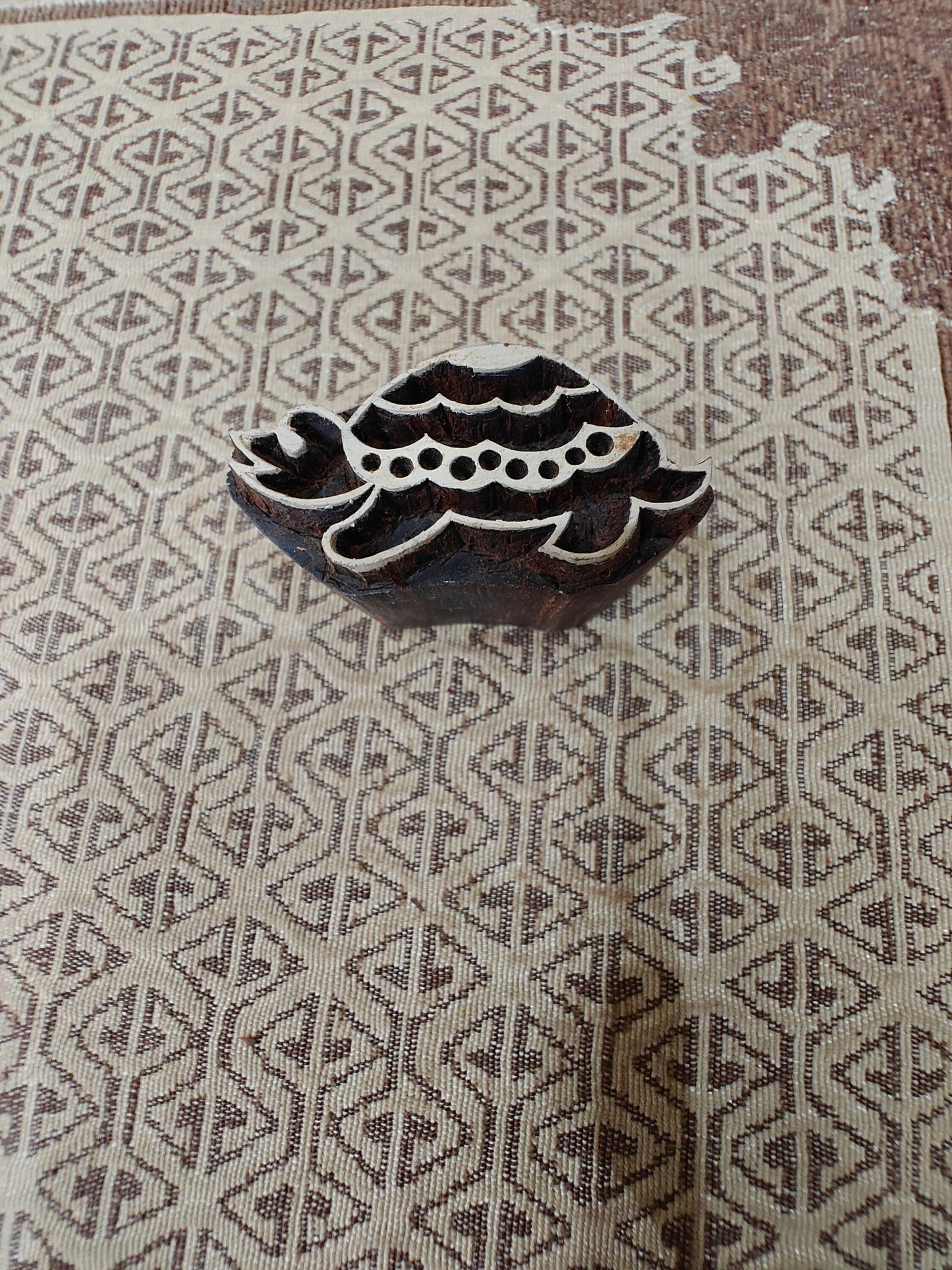 Mini Turtle pottery stamp ceramic mold scrapbooking tjap batik printing floral carved stamps.