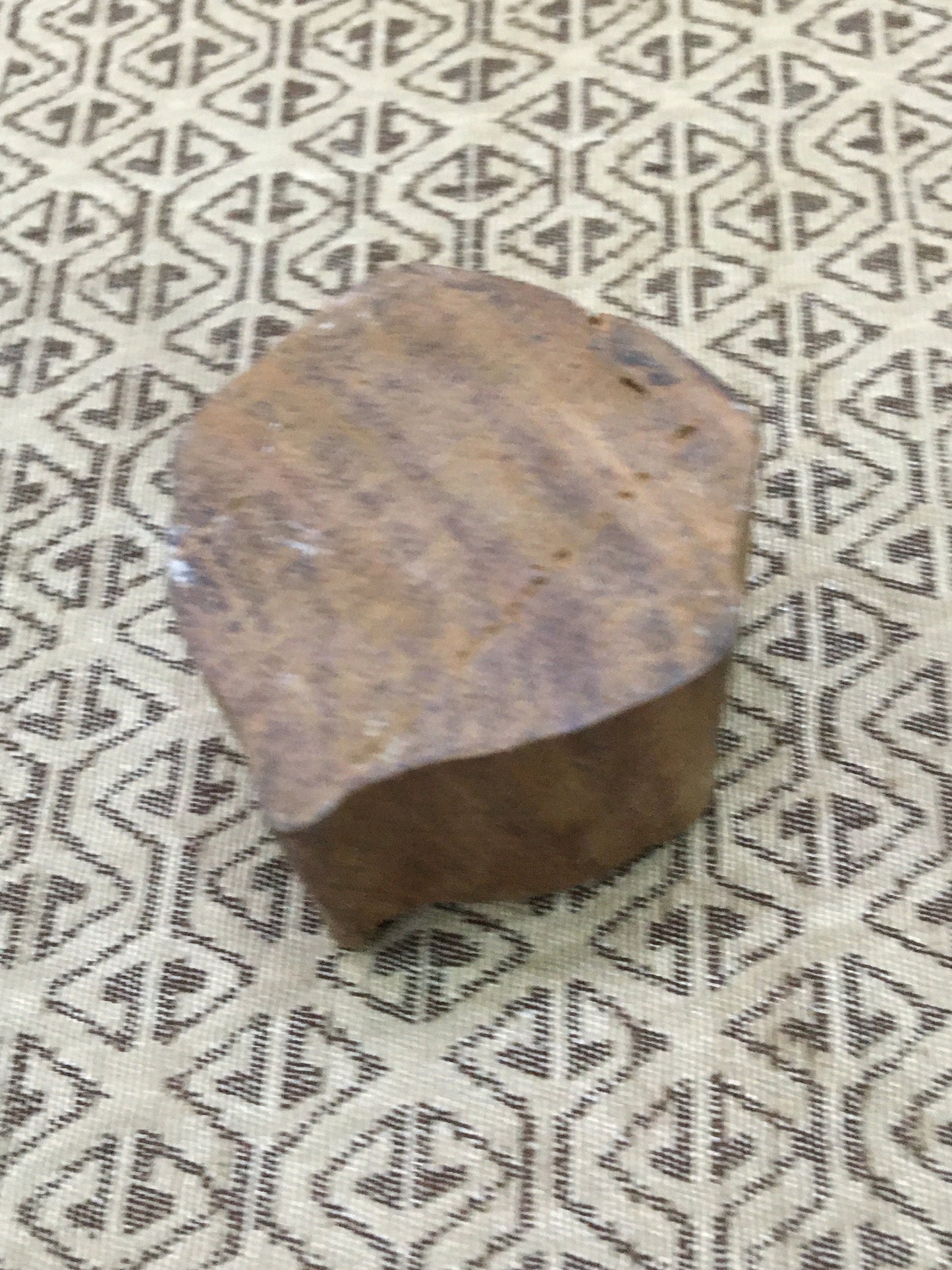 Cake Muffin, hand carved Indian wood printing block; textile stamp; pottery stamp,