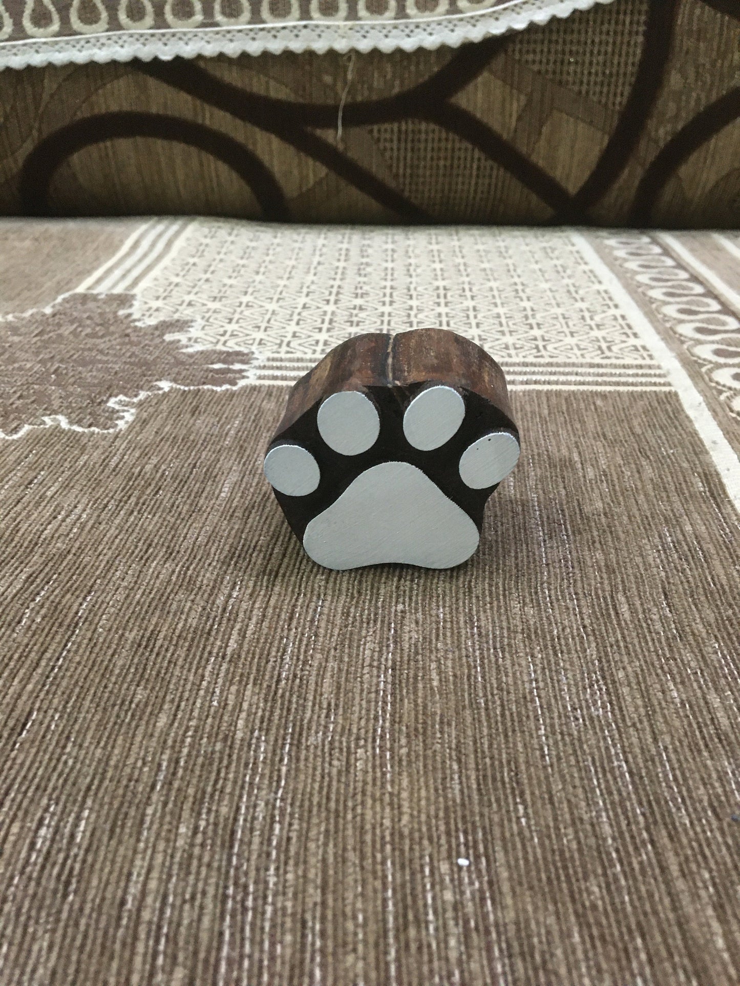 Cat Paw Print, pottery stamp, batik tampoons, pottery stamp ceramic mould scrapbooking tjap batik printing floral carved stamps.
