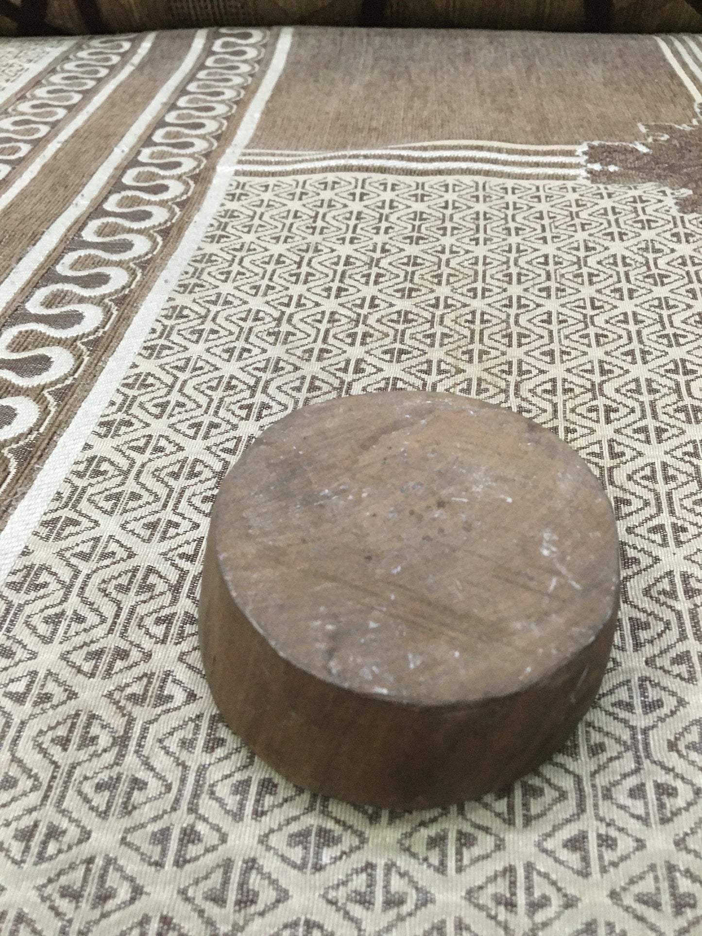 Elegant Lotus Mandala Wooden Printing Block Stamp: A Timeless Indian Artistic Handicraft, hand carved block; textile stamp; pottery stamp,