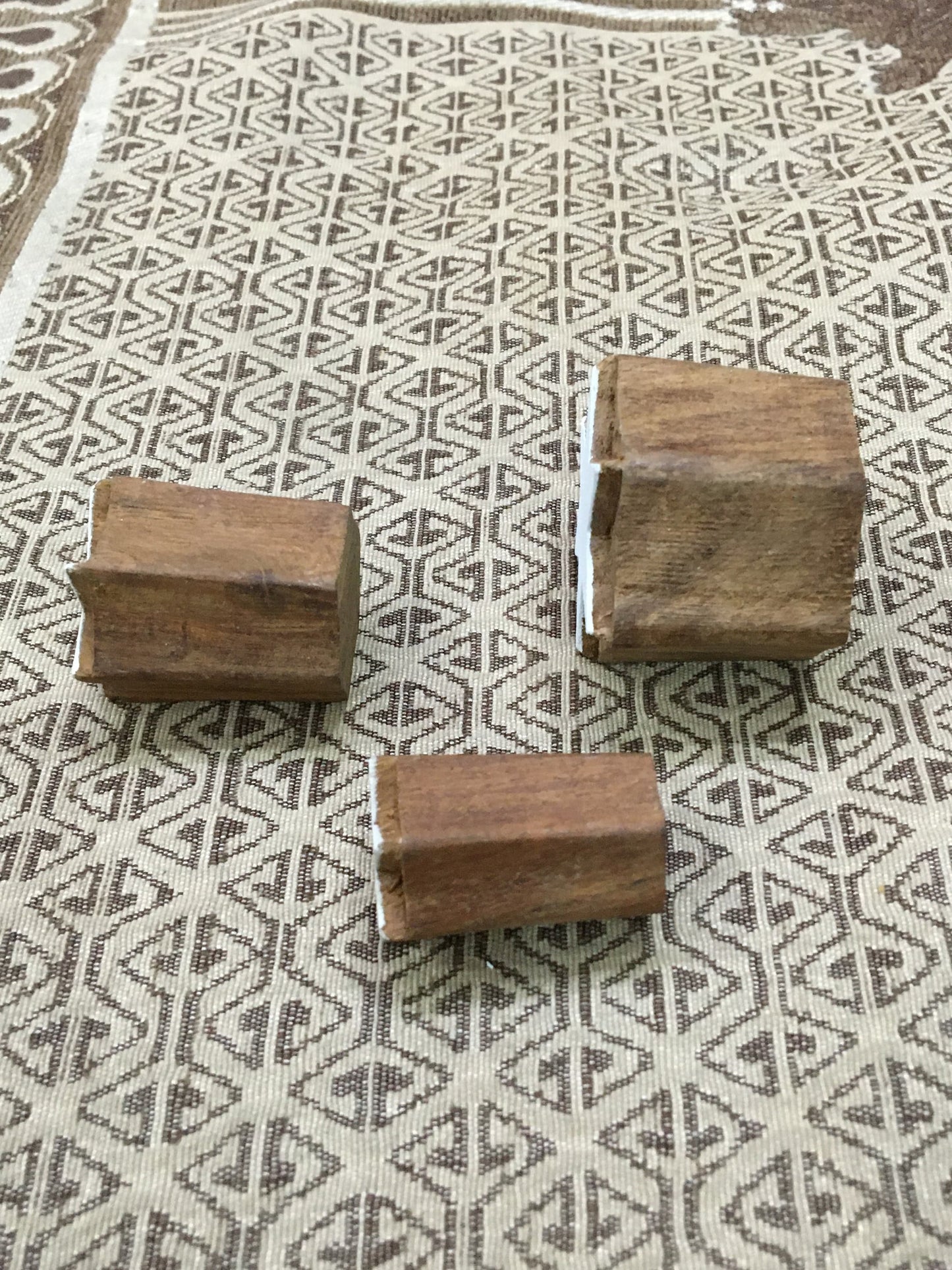 Starry Splendor: Bunch of Stars Indian Wooden Printing Block Stamps,pottery stamp ceramic mould tjap batik printing floral carved stamps.