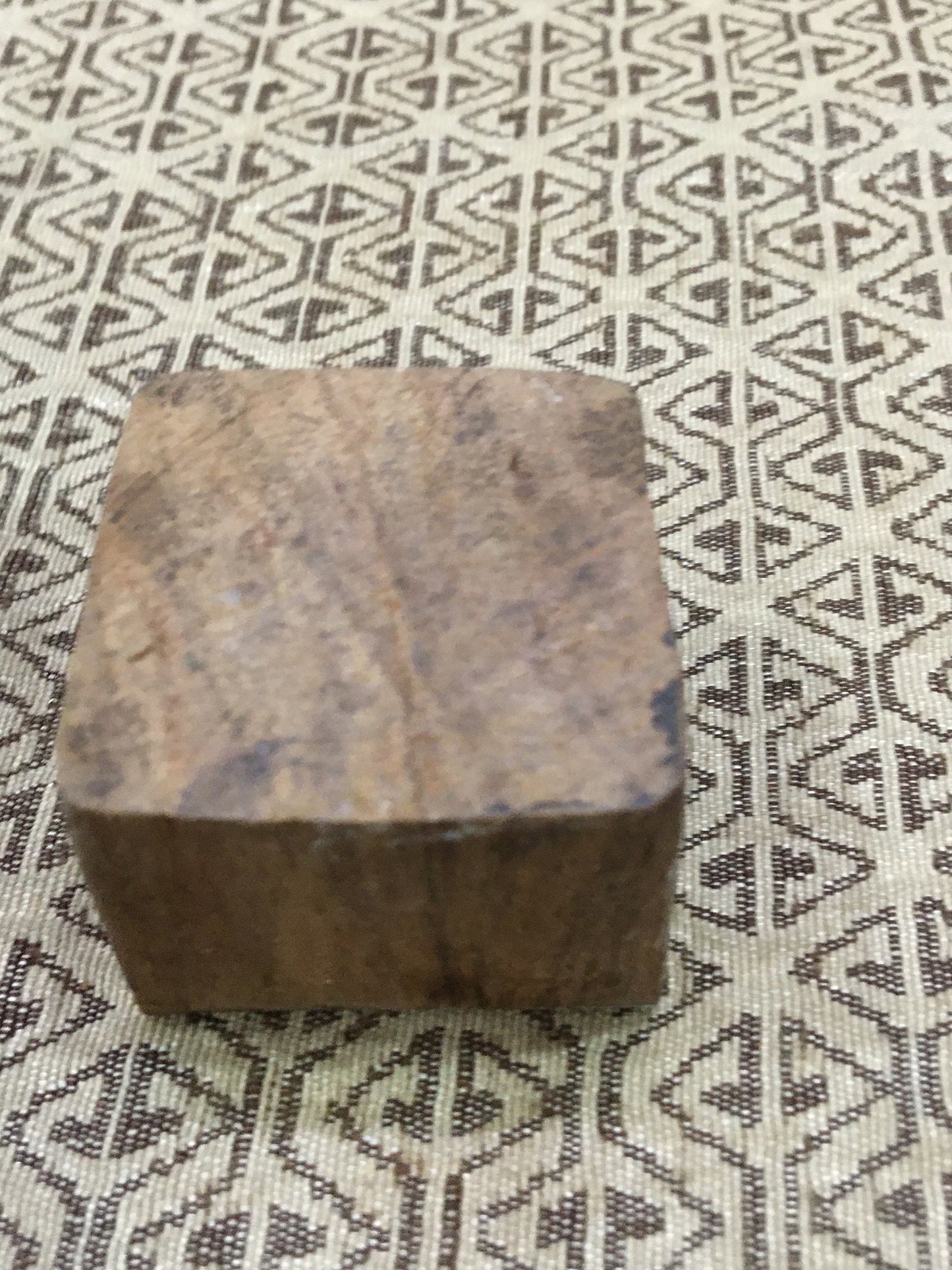Square repeat Pattern, pottery stamp ceramic mould scrapbooking tjap batik printing floral carved stamps.