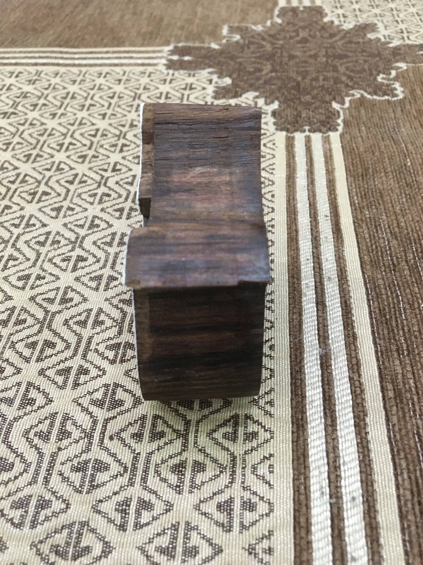 Stylised Fox Wooden Printing Block Stamp: A Modern Twist on Nature's Elegance, hand carved block; textile stamp; pottery stamp,