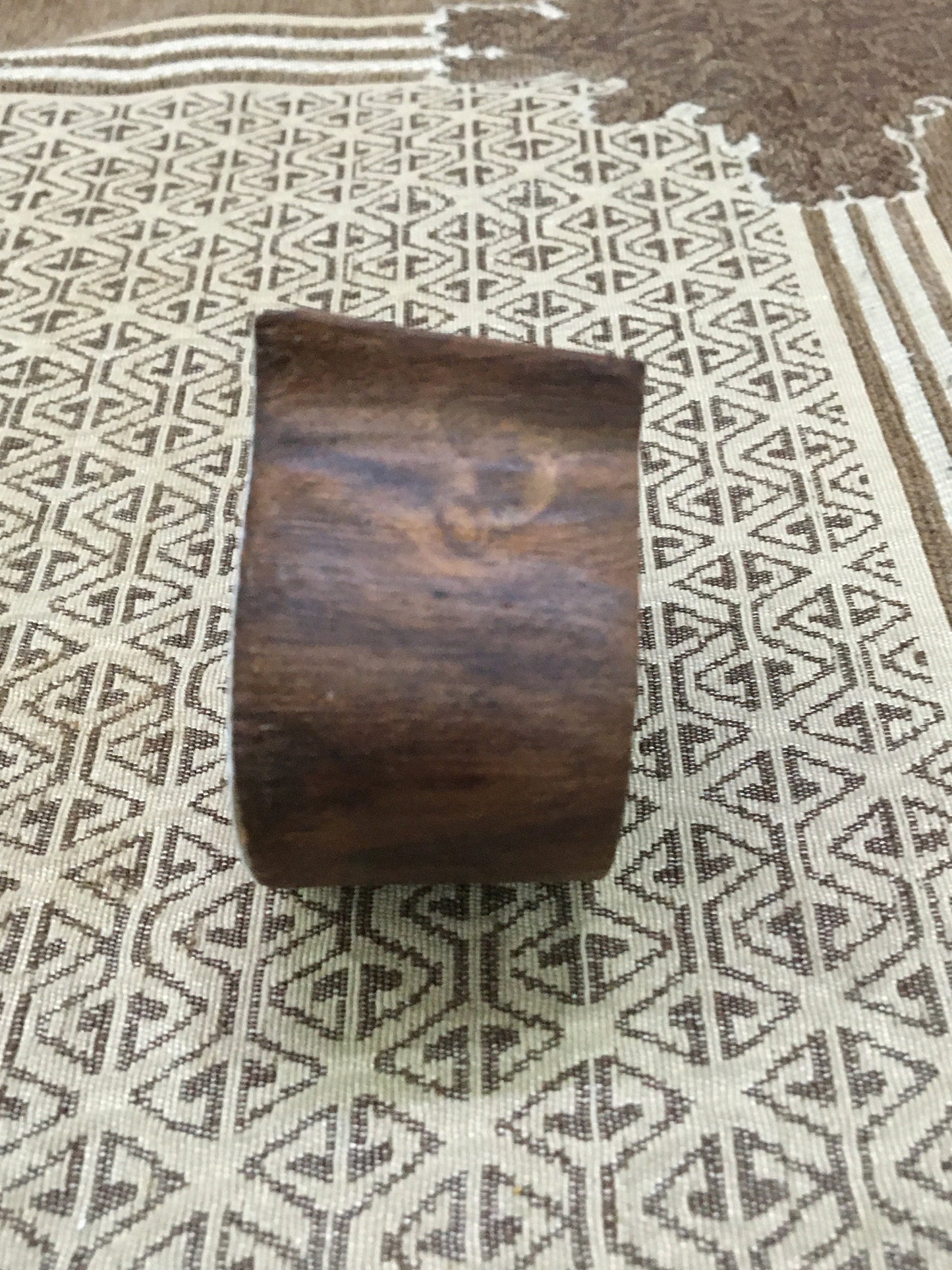 Stylish Whale, hand carved Indian wood printing block; textile stamp; pottery stamp,