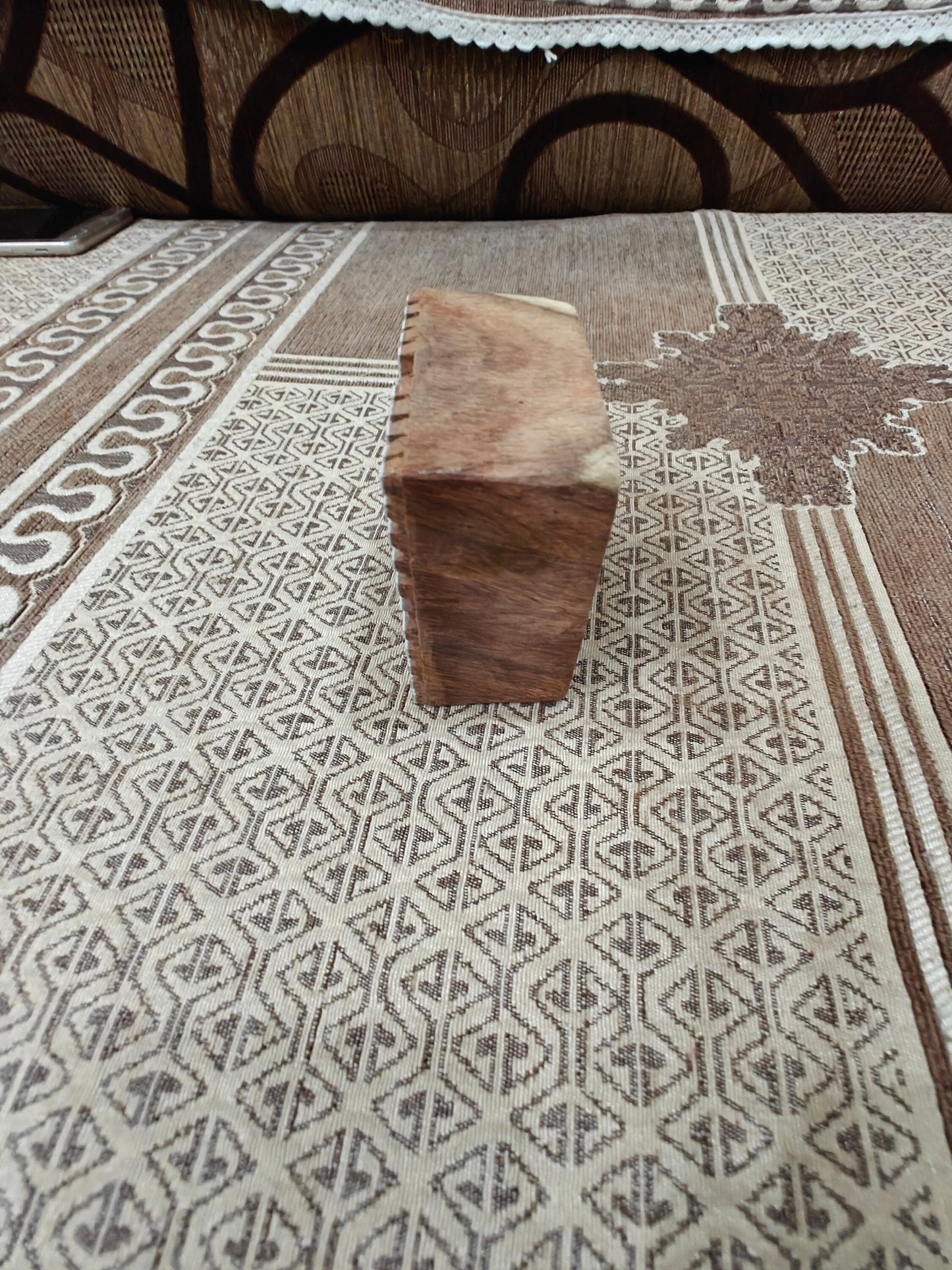 Mandala Square pottery stamp ceramic mold scrap booking tjap batik printing floral carved stamps.
