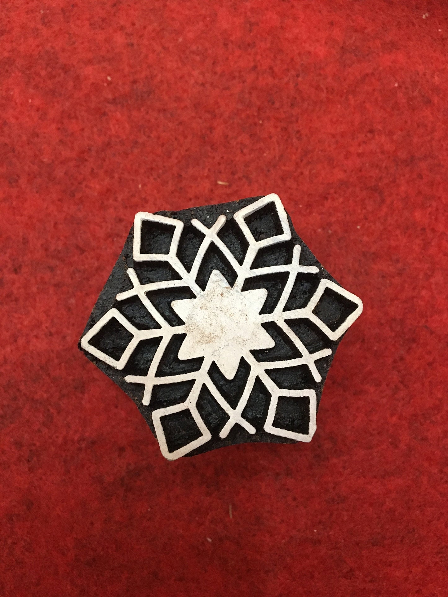 10 piece different Designs SET Snowflake Motif Wooden Textile Block Christmas Wood Block Stamp Hand Carved Stamp For Printing, Soap stamp.