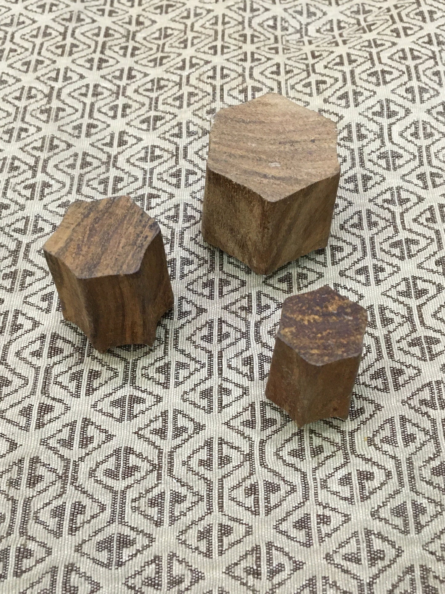 Starry Splendor: Bunch of Stars Indian Wooden Printing Block Stamps,pottery stamp ceramic mould tjap batik printing floral carved stamps.