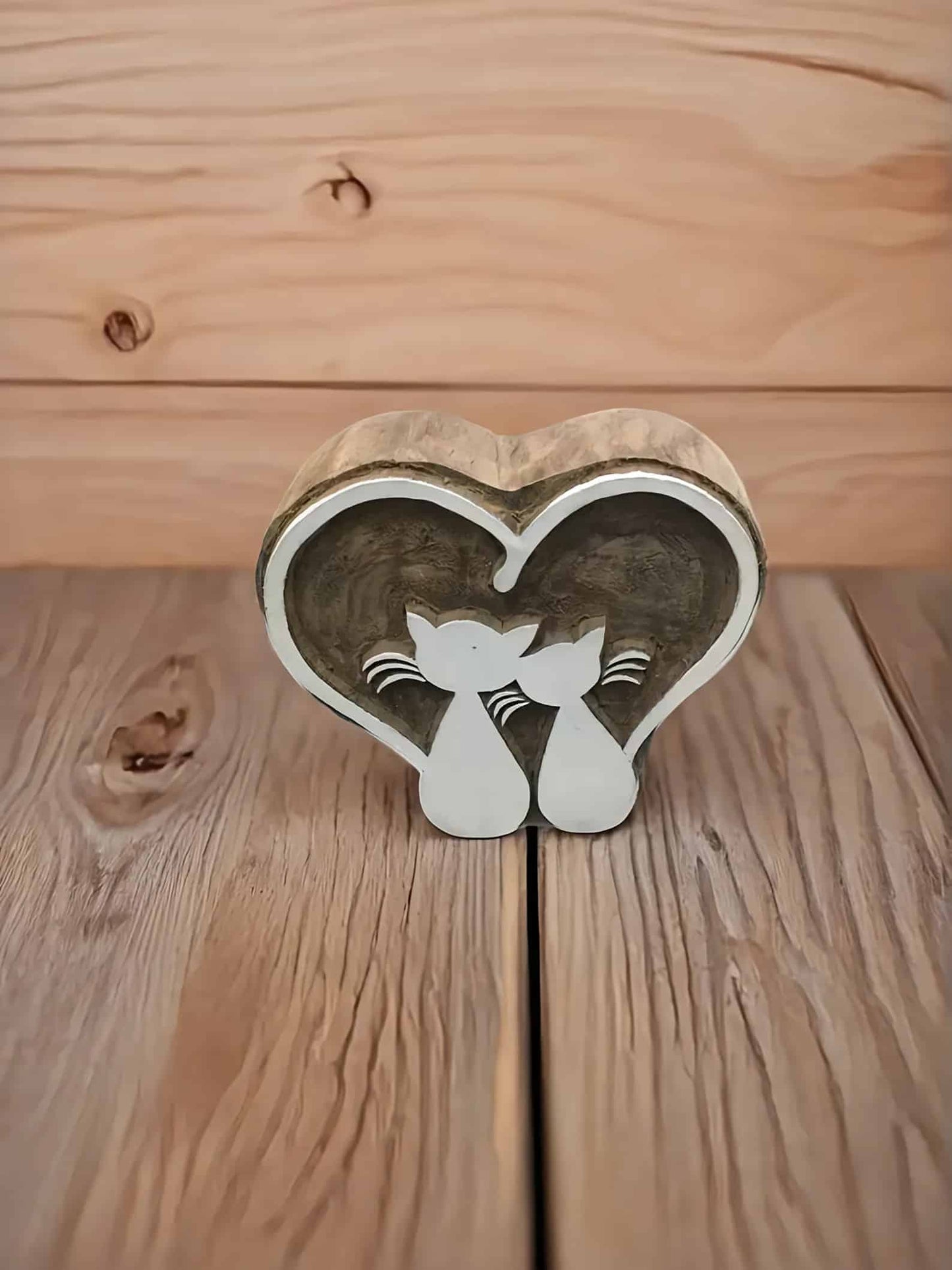 loving cats, pottery stamp ceramic Mould scrapbooking tjap batik printing floral carved stamps. image 1