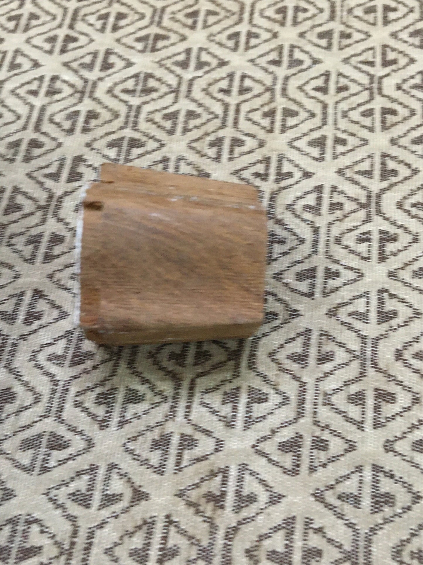 Anchor carved wooden tjaps batik printing pottery stamp, hand carved Indian wood printing block; textile stamp; pottery stamp,