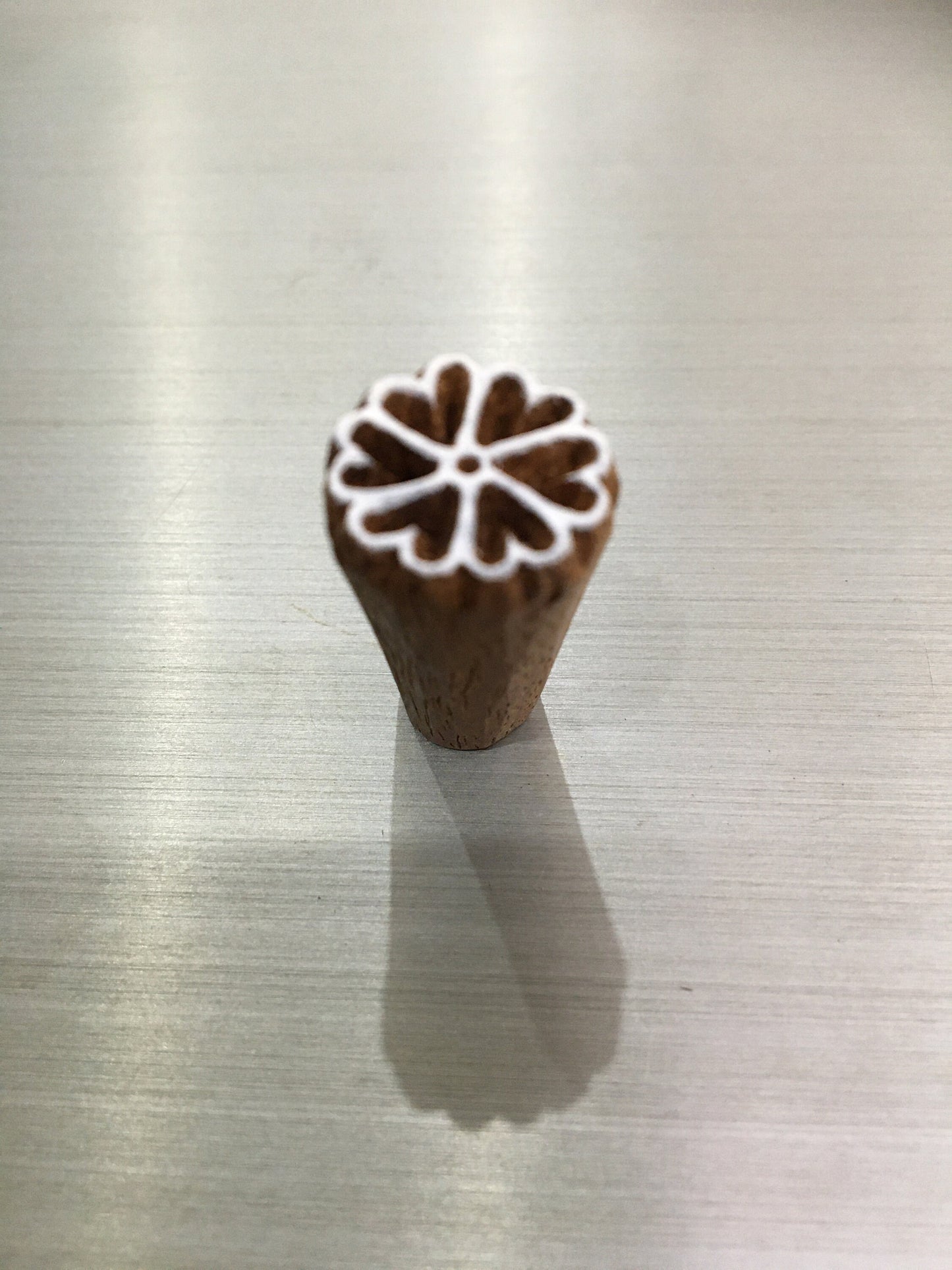 Tiny Flower Indian Artistic Handicraft Items Wooden Printing Block, Pottery stamp, Tjaps, Textile Stamp, Printing Stamp Blocks