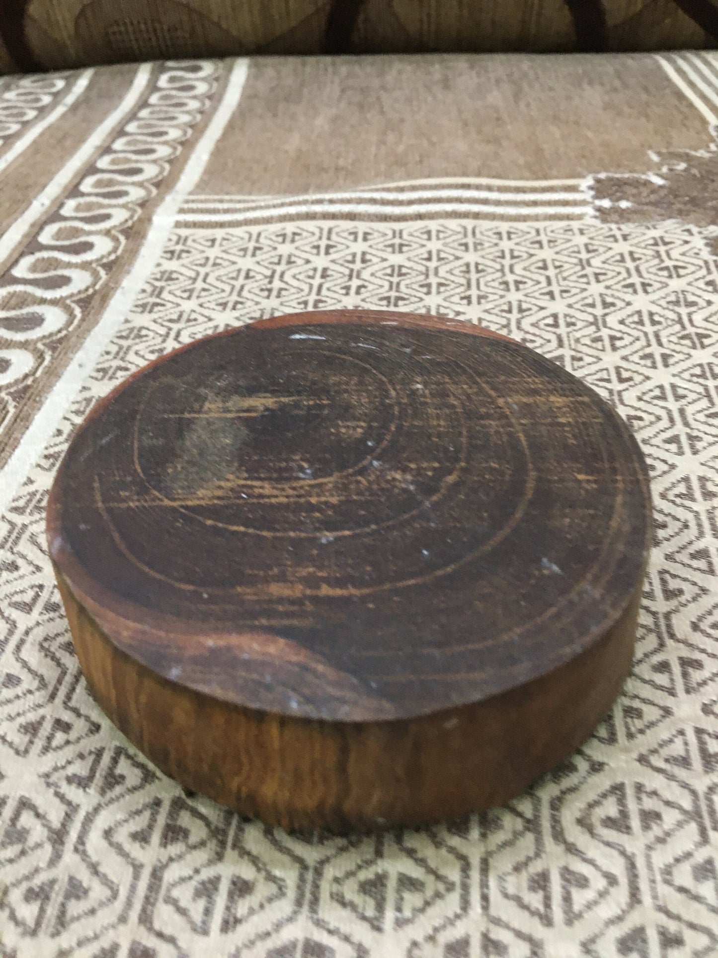 Timeless Beauty: Banyan Tree Wooden Printing Block Stamp - hand carved Indian wood printing block; textile stamp; pottery stamp,
