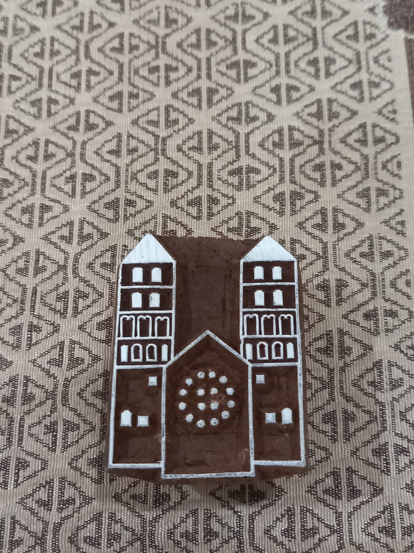 The castle gate, pottery stamp ceramic mould scrapbooking tjap batik printing floral carved stamps.