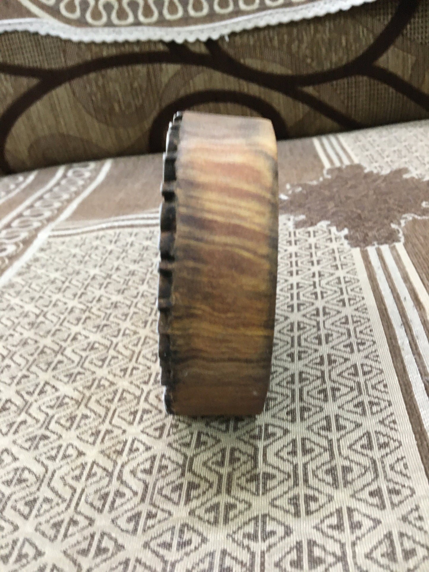 Timeless Beauty: Banyan Tree Wooden Printing Block Stamp - hand carved Indian wood printing block; textile stamp; pottery stamp,