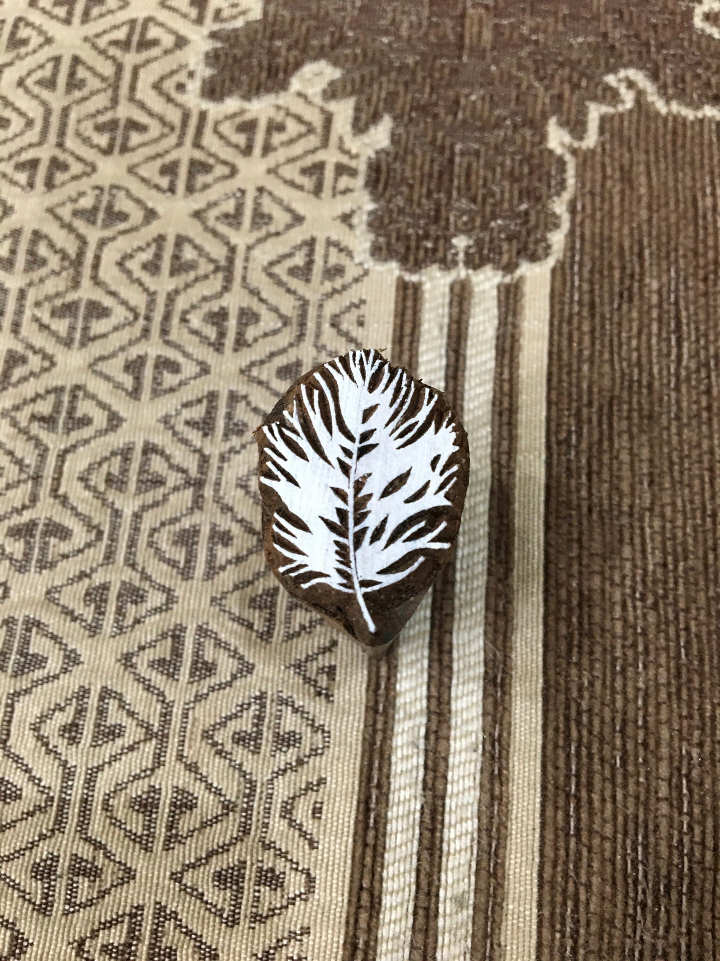 A Leaf pottery stamp ceramic mold scrapbooking tjap batik printing floral carved stamps, textile stamp; pottery stamp,
