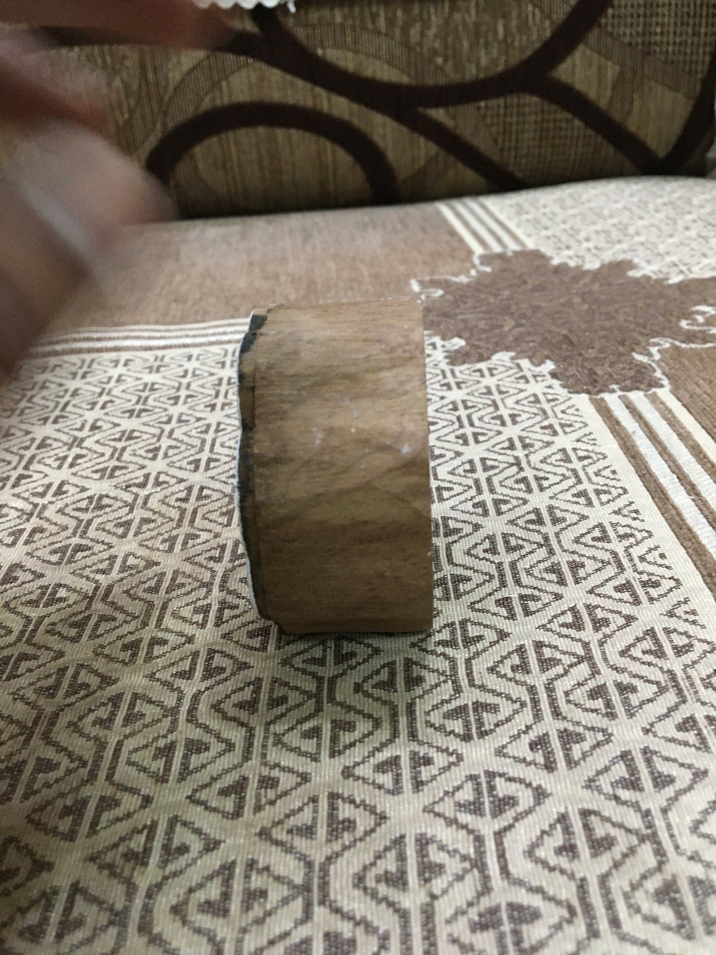celtic knot, hand carved Indian wood printing block; textile stamp; pottery stamp,
