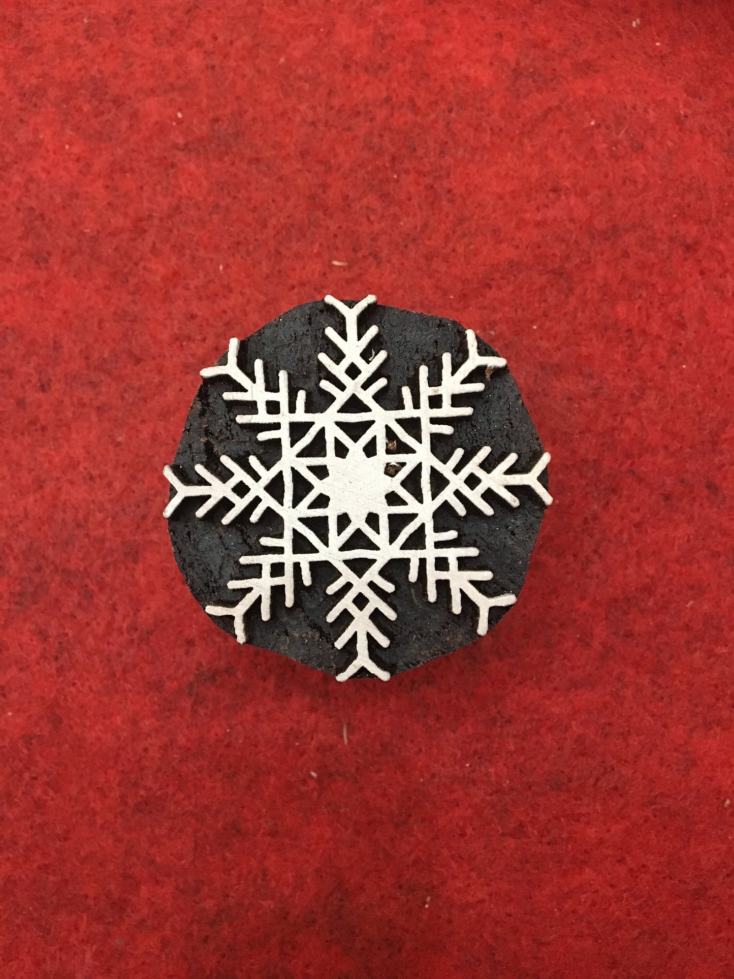 10 piece different Designs SET Snowflake Motif Wooden Textile Block Christmas Wood Block Stamp Hand Carved Stamp For Printing, Soap stamp