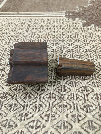 Weed Part pottery stamp ceramic mold scrapbooking tjap batik printing floral carved stamps.