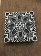 Detailed Moroccan Tile Indian Artistic Handicraft Items Wooden Printing Block, Moroccan Tile Stamp, large block fabric printing , Clay Stamp