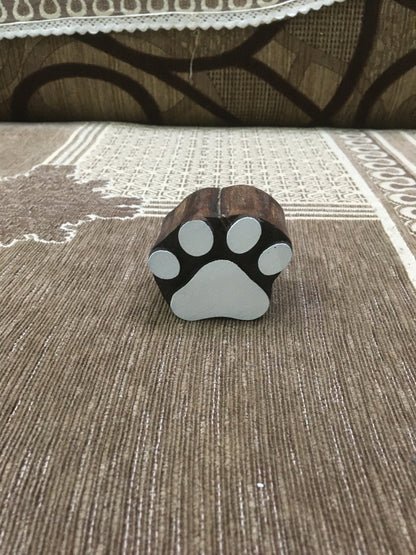 Cat Paw Print, pottery stamp, batik tampoons, pottery stamp ceramic mould scrapbooking tjap batik printing floral carved stamps.