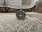 THorny Buds pottery stamp ceramic mold scrapbooking tjap batik printing floral carved stamps.