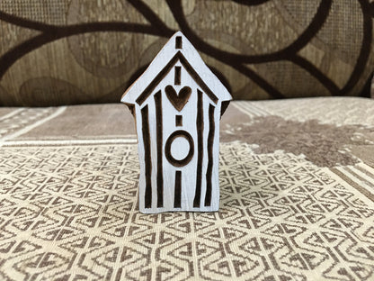 Beach Hut, pottery stamp ceramic mold scrapbooking tjap batik printing floral carved stamps.