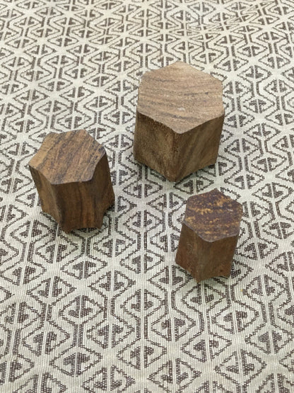 Starry Splendor: Bunch of Stars Indian Wooden Printing Block Stamps,pottery stamp ceramic mould tjap batik printing floral carved stamps.