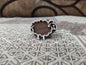 A sheep pottery stamp ceramic mold scrapbooking tjap batik printing floral carved stamps.