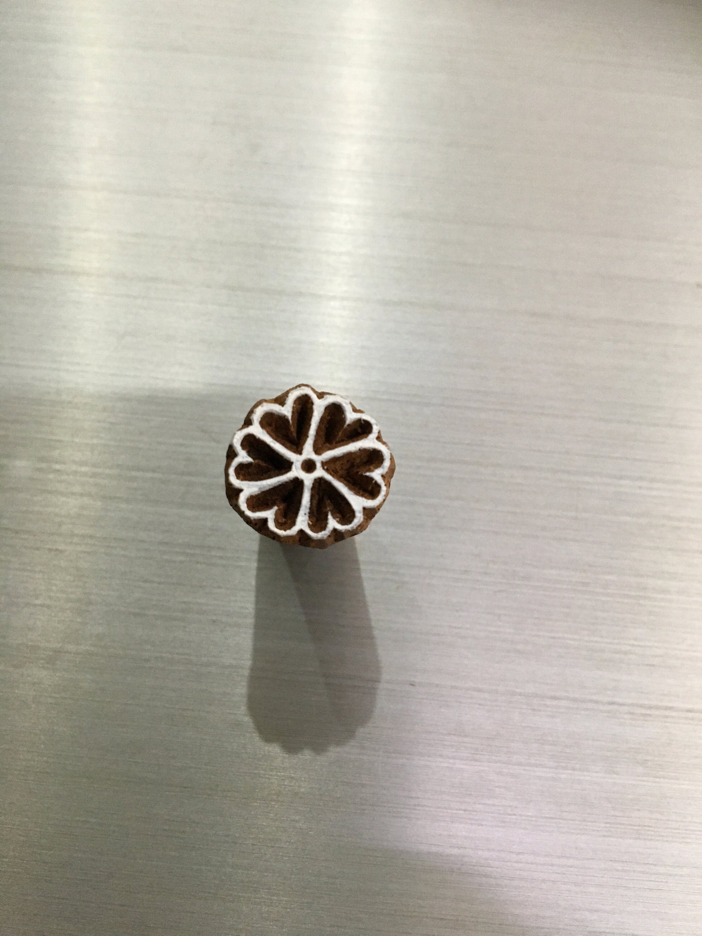 Tiny Flower Indian Artistic Handicraft Items Wooden Printing Block, Pottery stamp, Tjaps, Textile Stamp, Printing Stamp Blocks