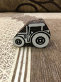 Christmas Farmyard Tractor, hand carved Indian wood printing block; textile stamp; pottery stamp,