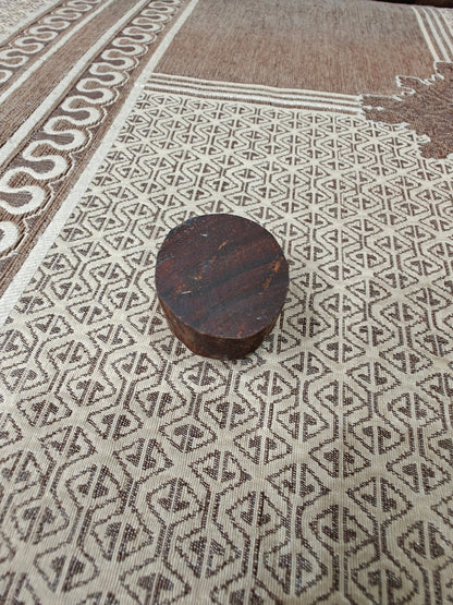 4 Heart Circle pottery stamp ceramic mold scrapbooking tjap batik printing floral carved stamps.