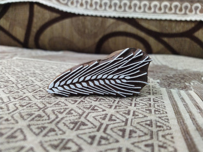 A  wheat hemp pottery stamp ceramic mould scrapbooking tjap batik printing floral carved stamps.