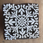 Tile Designs wooden Printing Blocks, hand carved Indian wood printing block; textile stamp; pottery stamp,